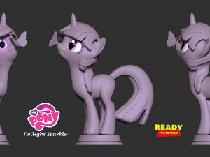 twilight sparkle - little pony Modèles 3D en vedette