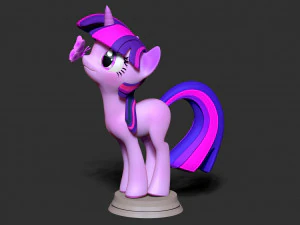 twilight sparkle - little pony 3D Print Model