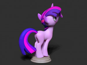 twilight sparkle - little pony 3D Print Model