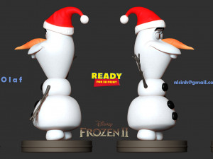 olaf - frozen 2 fanart 3D-printmodel