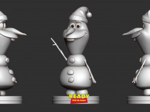 olaf - frozen 2 fanart 3D-printmodel