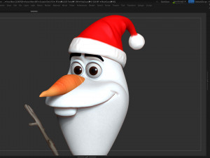 olaf - frozen 2 fanart 3D-printmodel