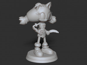 sticks the badger 3Dプリントモデル