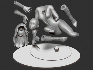 black cat 3D Print Model