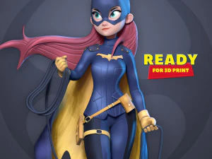 batgirl fanart 3D Print Model