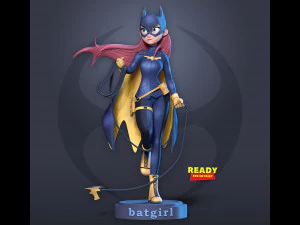 batgirl fanart 3D Print Model