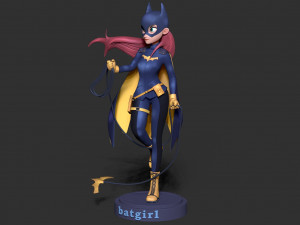 batgirl fanart 3D Принт Модель