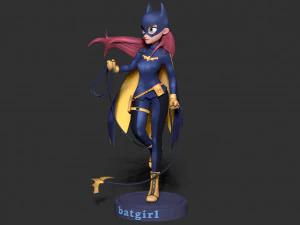 batgirl fanart 3D Print Model