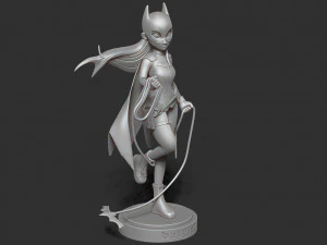 batgirl fanart 3D Print Model