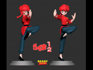 Ranma 3D Print Model