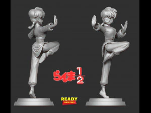 Ranma 3D Print Model