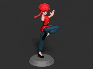 Ranma 3D Print Model