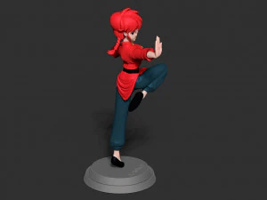 Ranma 3D Print Model