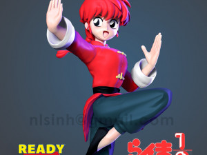 Ranma Modèles 3D en vedette