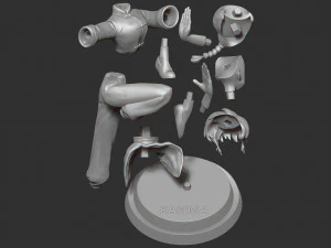 Ranma 3D Print Model