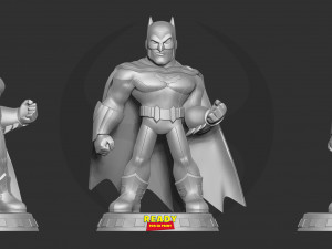 batman chibi 3D 打印模型