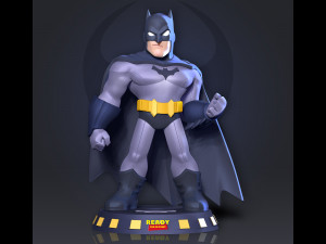 batman chibi 3D 打印模型