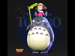 my neighbor totoro fanart 3D 프린트 모델