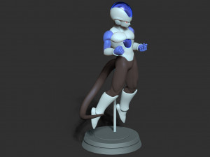 frost - dragon ball z 3D Baskı Modeli