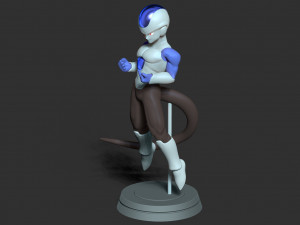 frost - dragon ball z 3D Baskı Modeli