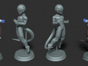 frost - dragon ball z 3D Baskı Modeli