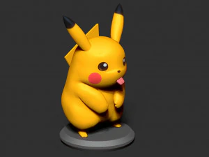 pikachu fanart 3D Print Model