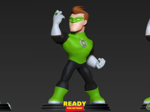 green lantern fanart 3D Print Model