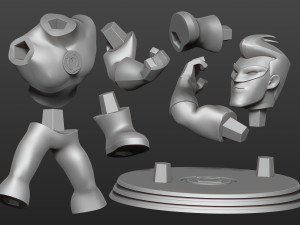green lantern fanart 3D प्रिंट मॉडल
