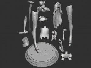 yorha a2 3D Print Model