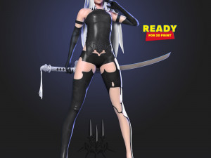 yorha a2 3D Print Model