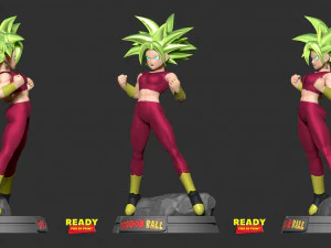 kefla - dragon ball super 3D Print Model