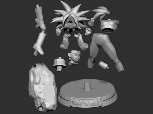 kefla - dragon ball super 3D-printmodel