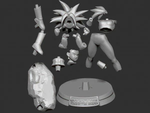 kefla - dragon ball super 3D Print Model
