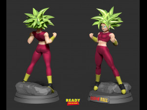 kefla - dragon ball super 3D-printmodel