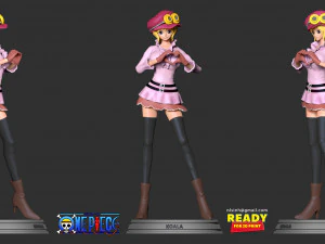 koala - one piece fanart 3D Print Model