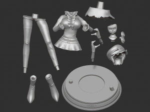 koala - one piece fanart 3D Print Model
