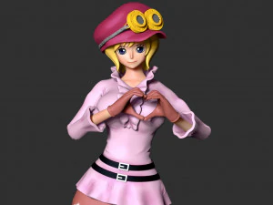 koala - one piece fanart 3D Print Model