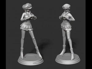 koala - one piece fanart 3D Print Model