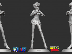 koala - one piece fanart 3D Принт Модель
