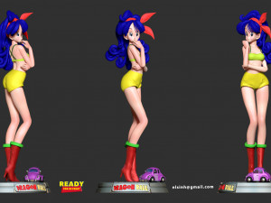 launch and car - dragon ball fanart Modelo de impresión 3D