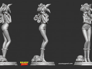 launch and car - dragon ball fanart Modelo de impresión 3D