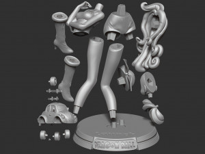launch and car - dragon ball fanart Modelo de impresión 3D