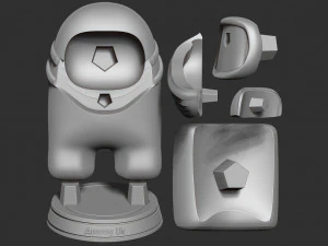 among us 3D Print Model