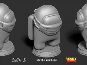 among us 3D Print Model