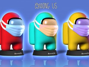 among us Modello di stampa 3D
