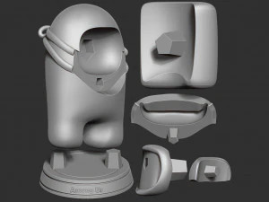 among us 3D Print Model