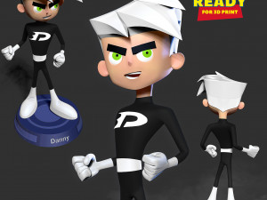 Danny phantom fanart Modello di stampa 3D