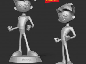 Danny phantom fanart Modello di stampa 3D