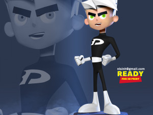 Danny phantom fanart Modello di stampa 3D