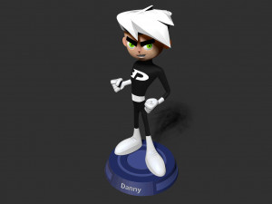 Danny phantom fanart Modello di stampa 3D